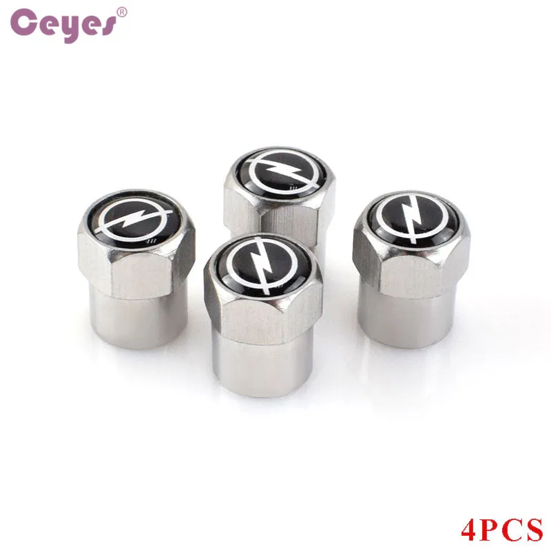 Ceyes 4 Cái/lốc Xe Biểu Tượng Kiểu Dáng Xe Dành Cho Opel Insignia Astra Antara Meriva Zafira H G Corsa Xe Ô Tô-tạo Kiểu Tự Động Phụ Kiện