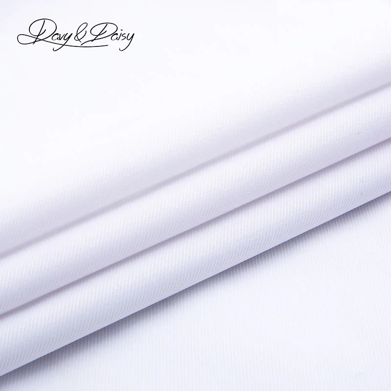 DAVYDAISYขายร้อนคุณภาพสูงชายเสื้อแขนยาวTwill Solid Causalธุรกิจอย่างเป็นทางการเสื้อยี่ห้อManเสื้อDS085