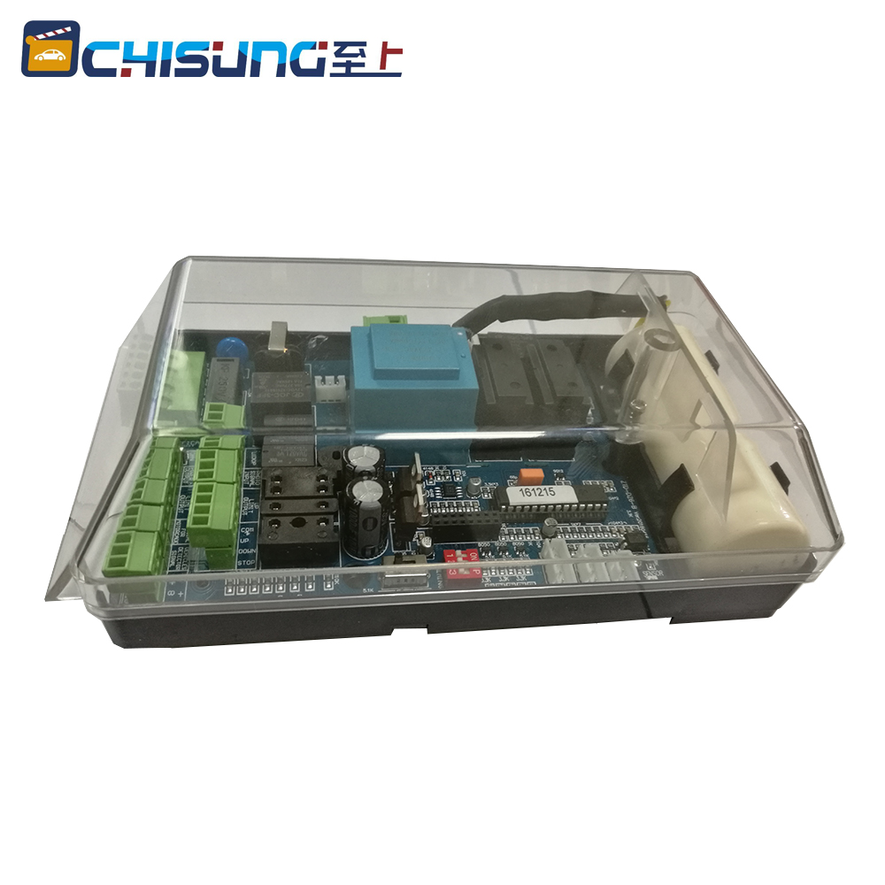 Controlador de tarjeta de circuito para motor de puerta de barrera de brazo automático, 110V, 220V, CA, solo (condensador incluido)