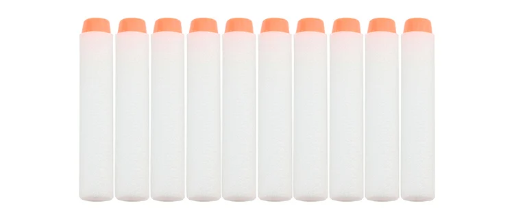 Bộ 50 Huỳnh Quang Chơi Dạ Quang Đạn Dành Cho Nerf Blasters Refill Kẹp Phi Tiêu EVA Mềm Đạn Phát Sáng Trong đậm