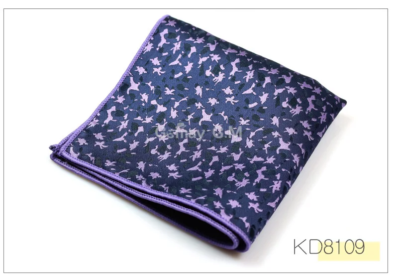 Mouchoirs à pois rayés pour hommes, mouchoirs carrés de poche en polyester, olympiques d'affaires formels, serviette de poitrine, cadeau populaire, marque classique, mode