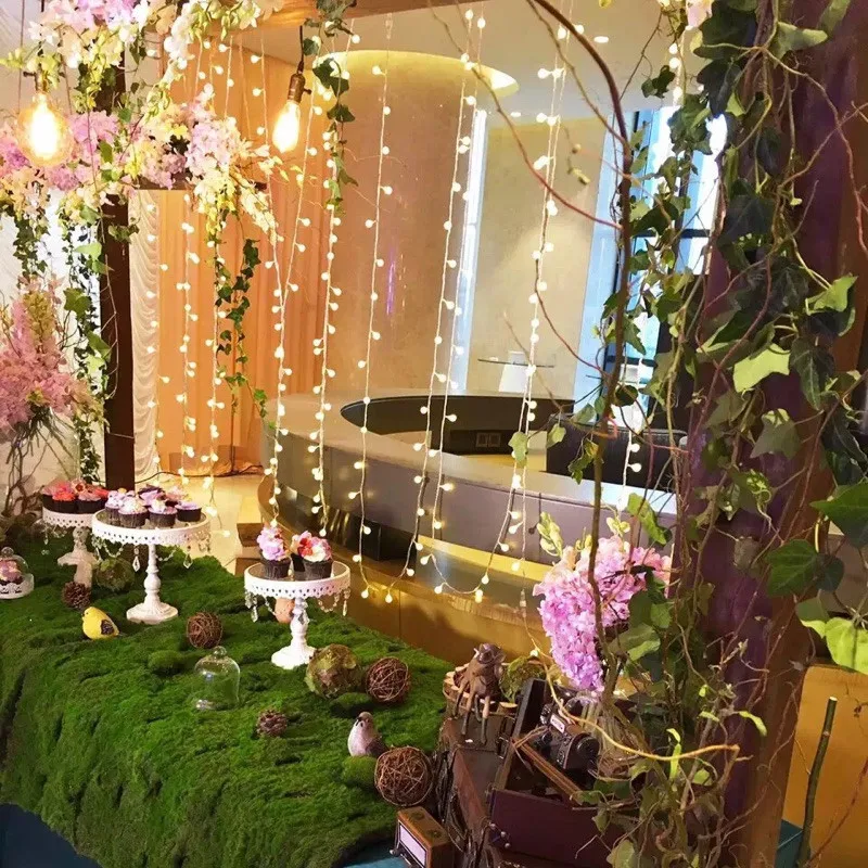 1 M/2 M/3 M/4 M/5 M/10 M/20 M 160Led Balls Tiên Chuỗi Đèn Trang Trí Battery Operated Wedding Giáng Sinh Ngoài Trời Trang Trí Vòng Hoa