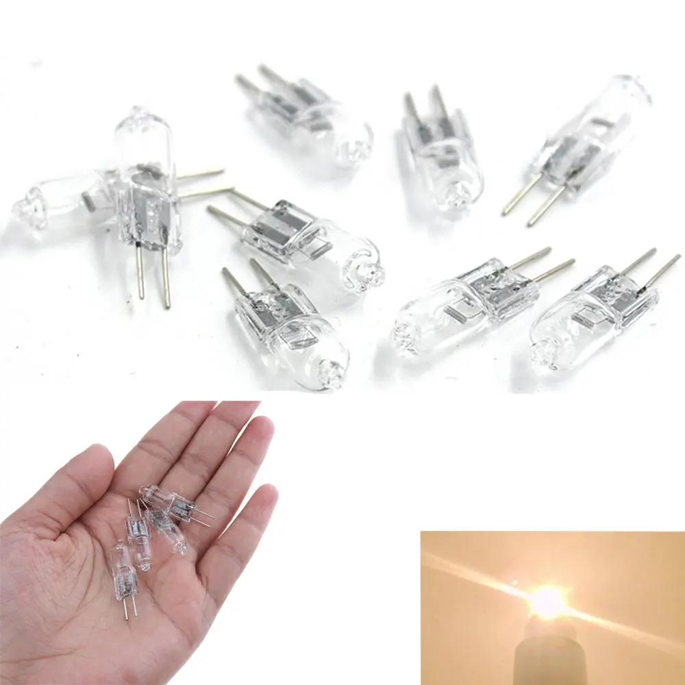 10 cái/lốc Chất Lượng Hàng Đầu Halogen G4 Bulb DC 12 v Loại G4 Halogen Đèn Đèn 20 wát Rõ Ràng Mỗi Bóng Đèn với Một Hộp Bên Trong Cho Trang Trí Nội Thất