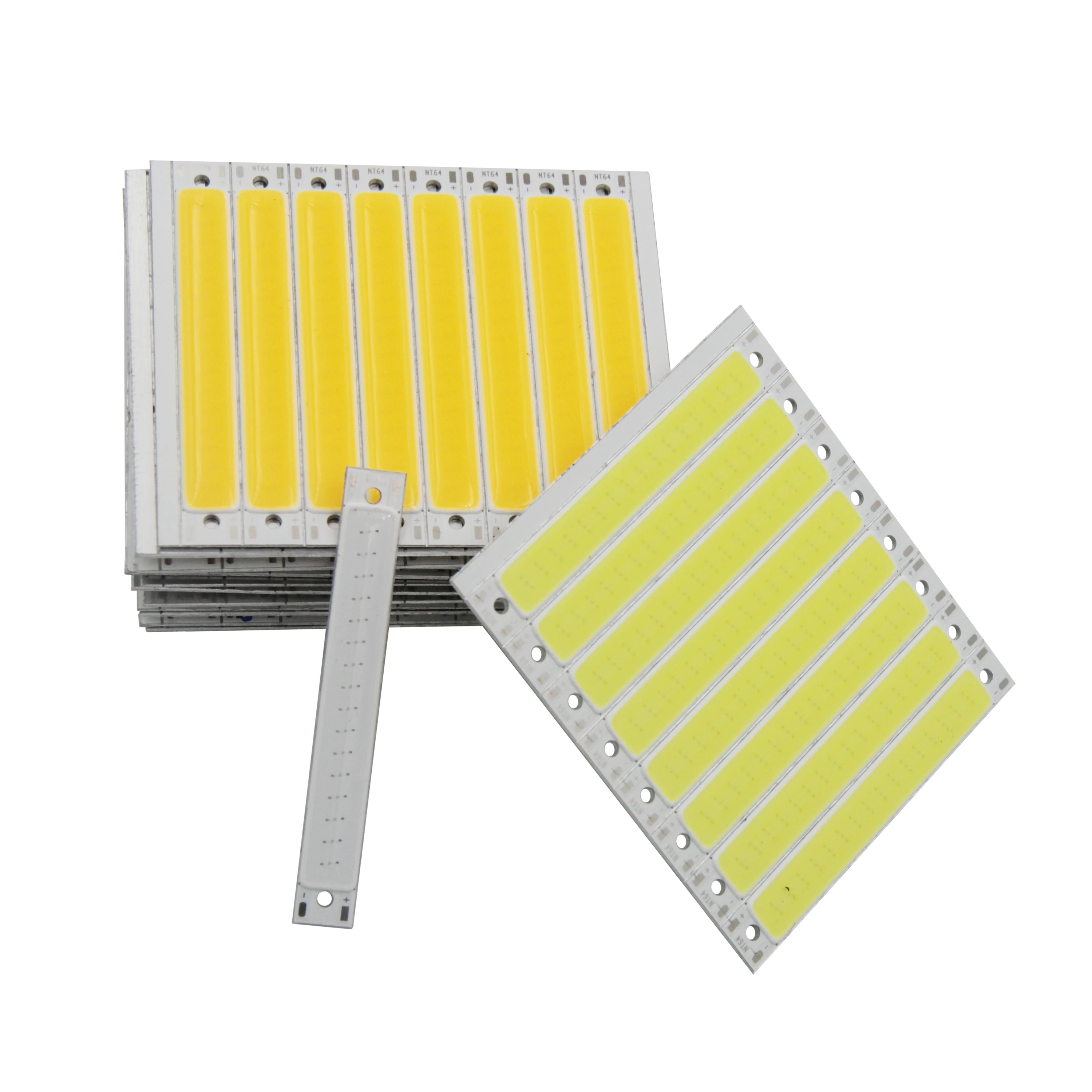 Bán 3 V 3.7 V DC 60mm 8mm LED COB Dây 1.5 W 3 W Ấm Lạnh trắng Xanh Đỏ COB đèn Led cho DIY Xe Đạp đèn làm việc