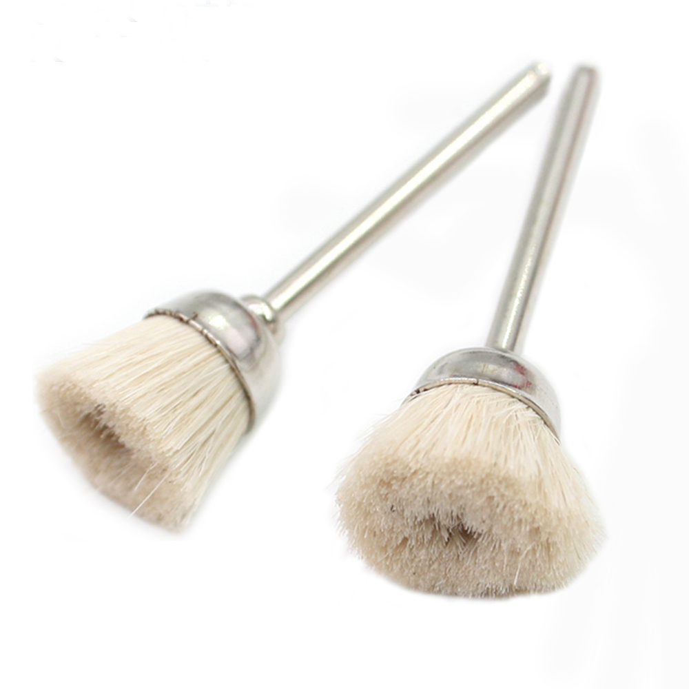 fake wool brush roller polishing wheel  wool polisher soft brush polishing roller for dremel rotary tool