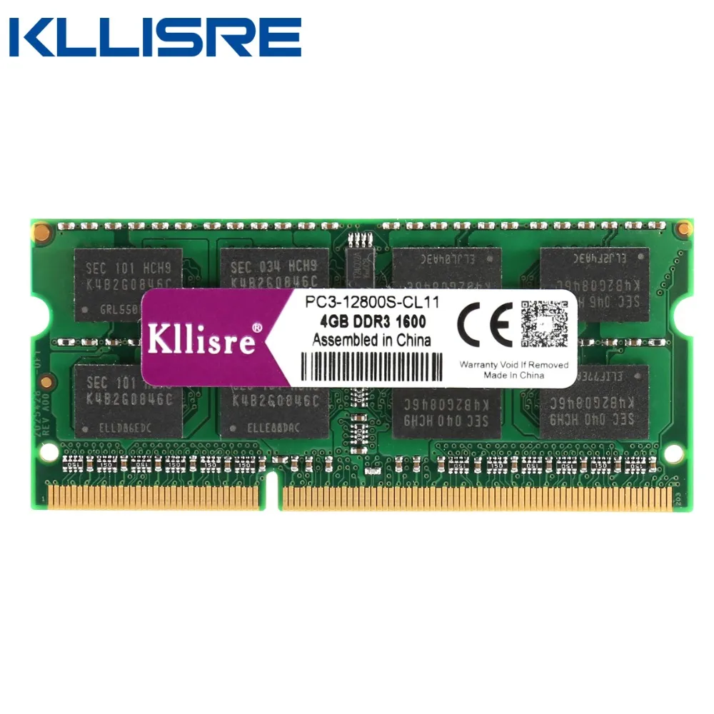 Kllisre Speapon DDR3 DDR4 8 GB 4 GB 16 GB Laptop Ram 1333 1600 2400 2666 3200 DDR3L 204 Pin Sodimm Notebook-Speicher