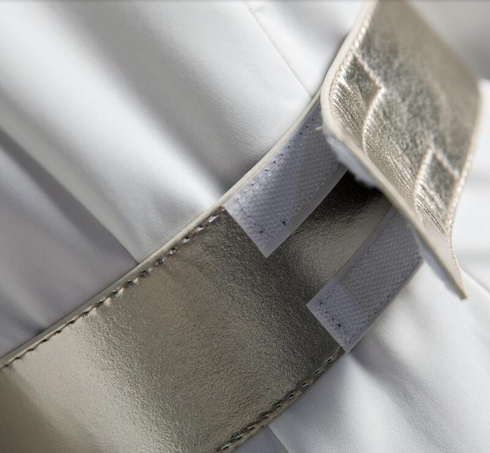 Gaun Leia Cosplay Bintang Putri Leia Wars Gaun Cosplay Kostum Buatan Khusus Halloween Gaun Mewah Ukuran Apapun