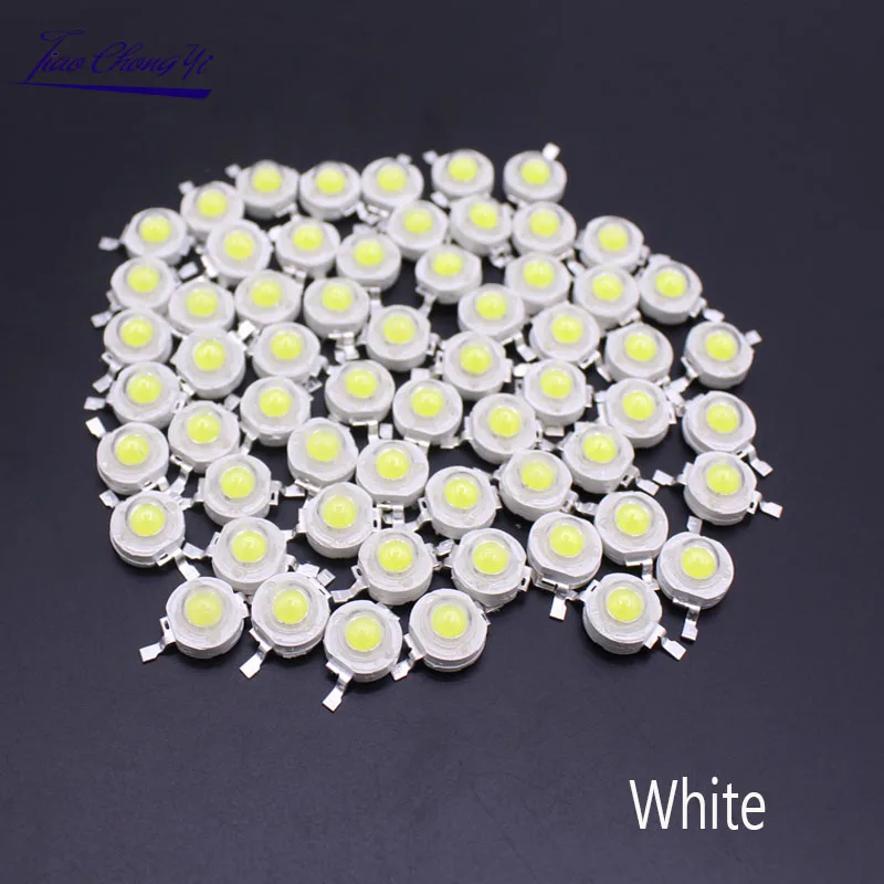 10-1000 Chiếc Đèn LED Âm Trần COB Đèn Chip 1W 3W Đầu Vào 3.2-3.6V 100-220LM Mini LED bóng Đèn Diode SMD Cho DIY Đèn Pha LED Đèn LED Downlight