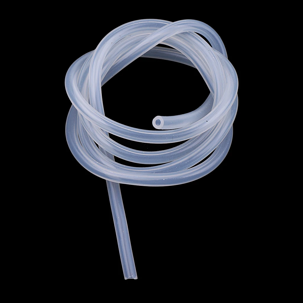 RC Nitro Xe Nhiên Liệu Xăng Ống Ống Silicone Trong Suốt Vòi Cho 1/8 1/10 1/12 Xe Tải Bánh Xích Phụ Kiện, chiều Dài 100 Cm