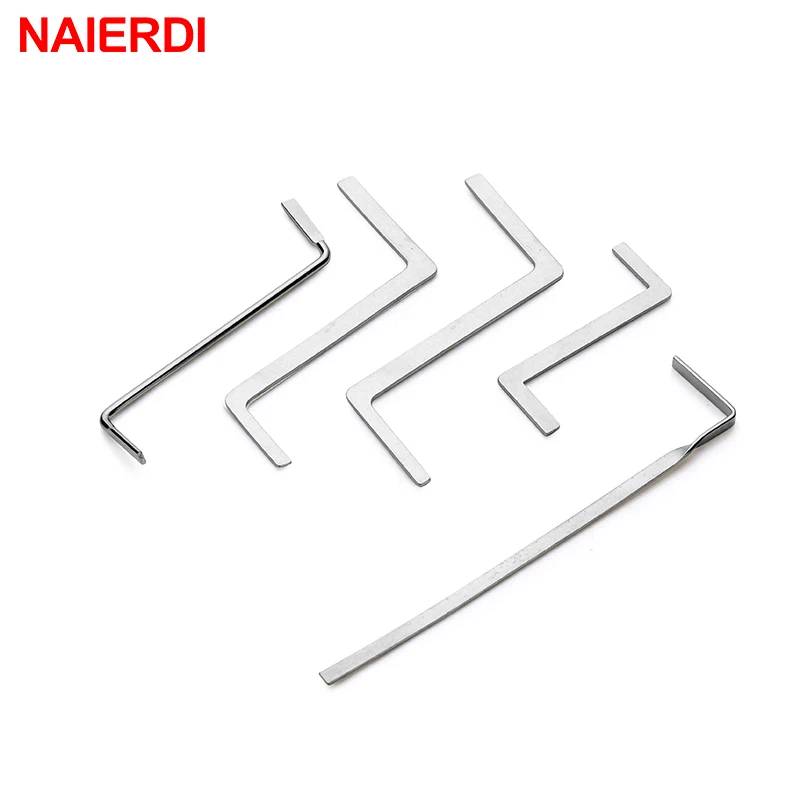 12 Chiếc NAIERDI Khóa Chọn Bộ Thợ Khóa Tiếp Tế Bị Hỏng Chìa Khóa Tự Động Hút Loại Bỏ Móc Thép Không Gỉ Tự Làm Dụng Cụ Cầm Tay Phần Cứng