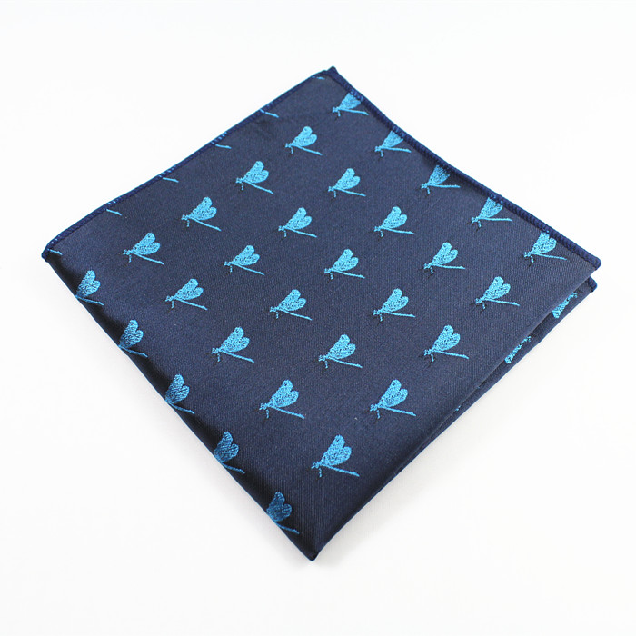 Guslesonニューデザイン紳士スタイルクリエイティブアニマルクリスマスハンカチメンズスーツポケットスクエアウェディングハンキーチェストタオル