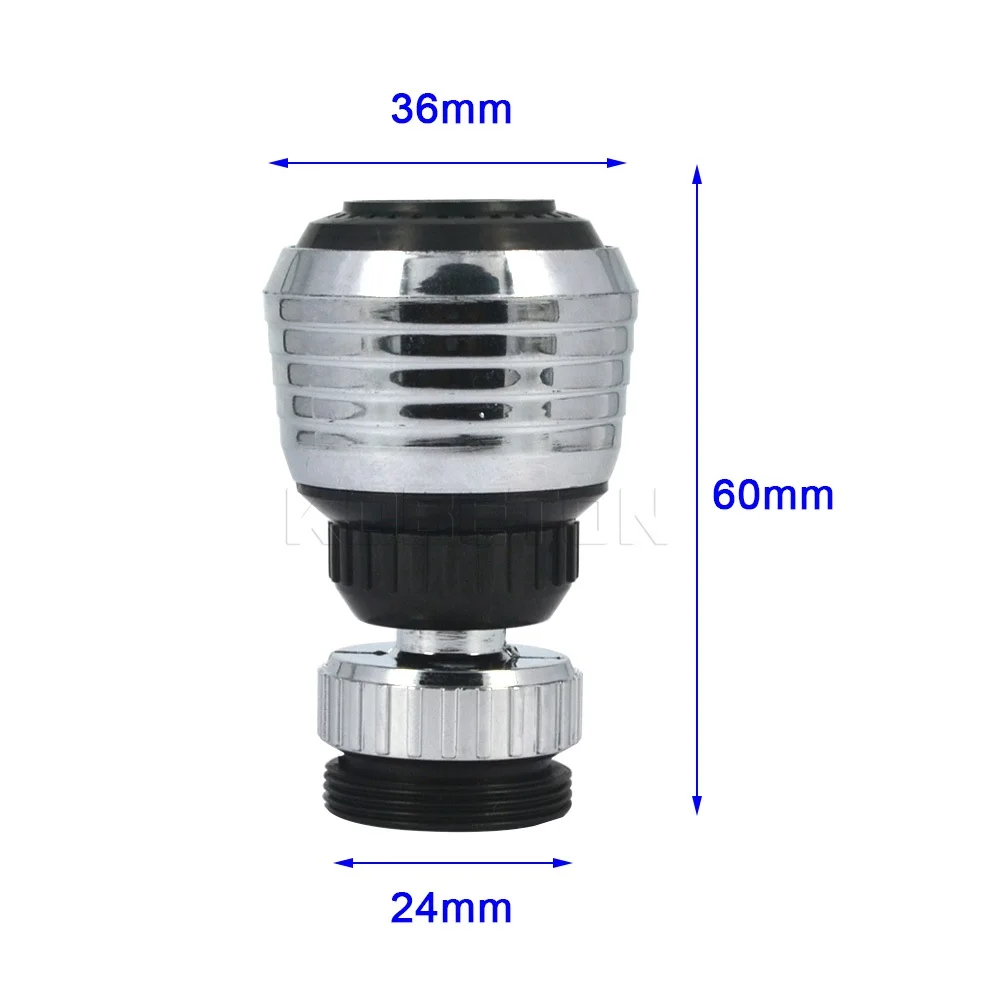 Boyage 360 หมุนก๊อกน้ําห้องครัว Bubbler น้ําหมุนหัวอะแดปเตอร์ Water Saving TAP Connector Diffuser ก๊อกน้ํามัลติฟังก์ชั่น