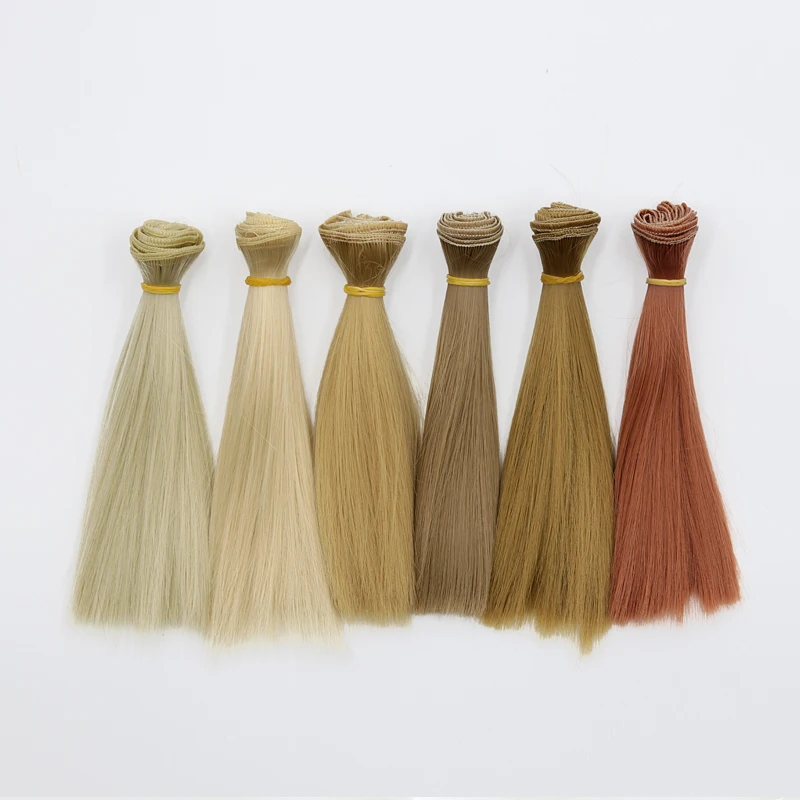 Msiredoll Bjd Tóc Giả 15*100CM Hoặc 20*100CM Hoặc 25*100CM Tóc Búp Bê Dành Cho 1/3 1/4 1/6 Tóc Thẳng Tóc Búp Bê Bjd Tóc Giả Tự Miễn Phí Vận Chuyển