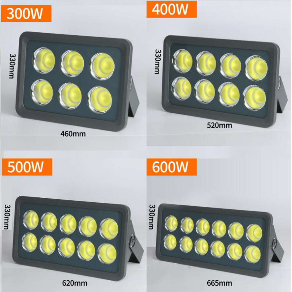 100W LED High Power 300W 400Wกันน้ำกลางแจ้งป้ายโฆษณาสนามโคมไฟSuper Bright Projection Light
