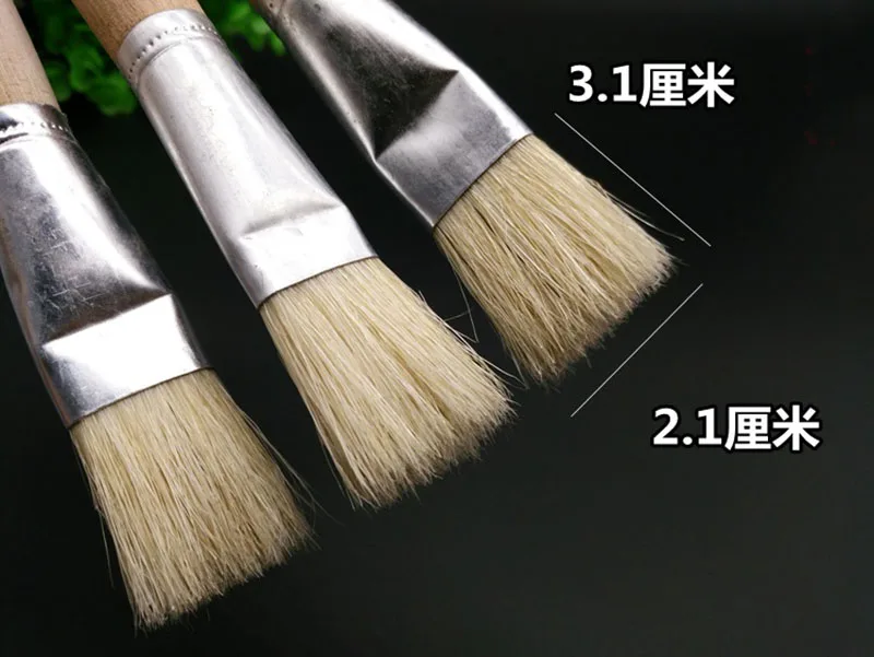2 cái/bộ pig lông dầu Vẽ bút sơn cọ Big cây bút hàng dán sơn bàn chải nghệ thuật trong sơn brushes đối nghệ sĩ Nguồn Cung Cấp Nghệ Thuật