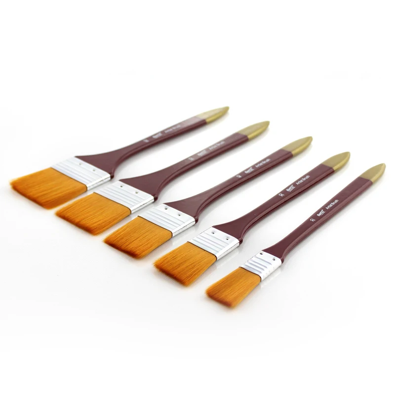 1 Chiếc Bút Sơn Acrylic Tự Làm Đồ Bộ Bộ Bàn Chải Dành Cho Nghệ Sĩ Dầu Cọ Bàn Chải Học Vẽ Sơn Văn Phòng Phẩm Vật Dụng