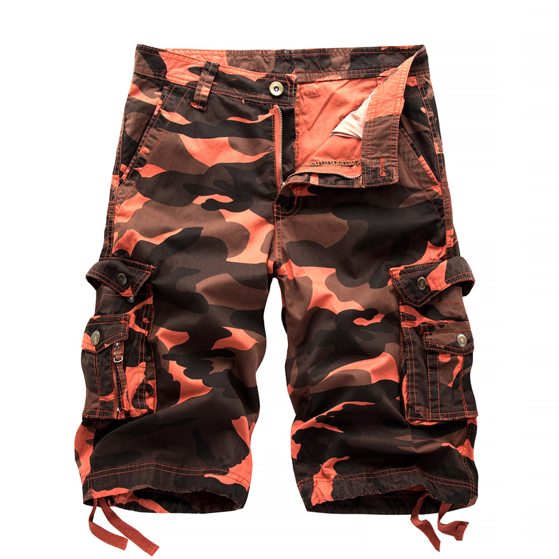 2024 sommer Military Camo Cargo-Shorts Mode Camouflage Multi-Tasche Homme Armee Casual Shorts Bermudas Masculina Plus größe 40