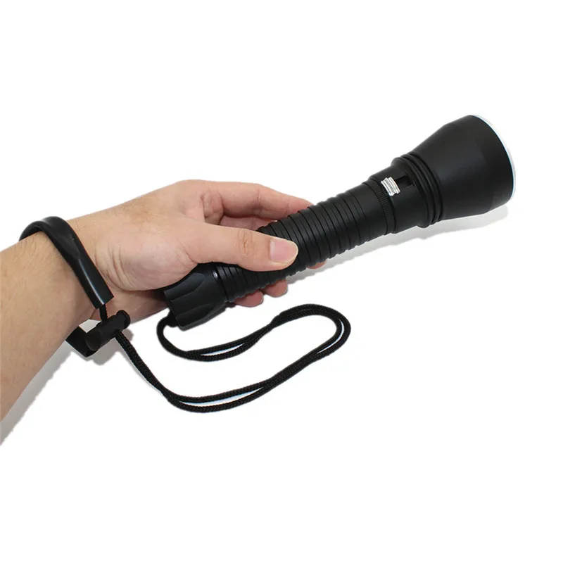 Linterna LED de buceo XHP70.2, luz amarilla XHP70, DiveTorch, impermeable, para pesca submarina, para caza