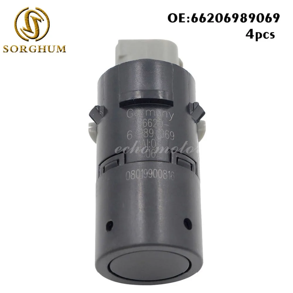 СОРГУМ 4шт 66206989069   Датчик парковки Parktronic PDC для BMW E39 E46 E53 E60 E61 E63 E64 E65 E66 E83 X3 X5 Помощь при парковке