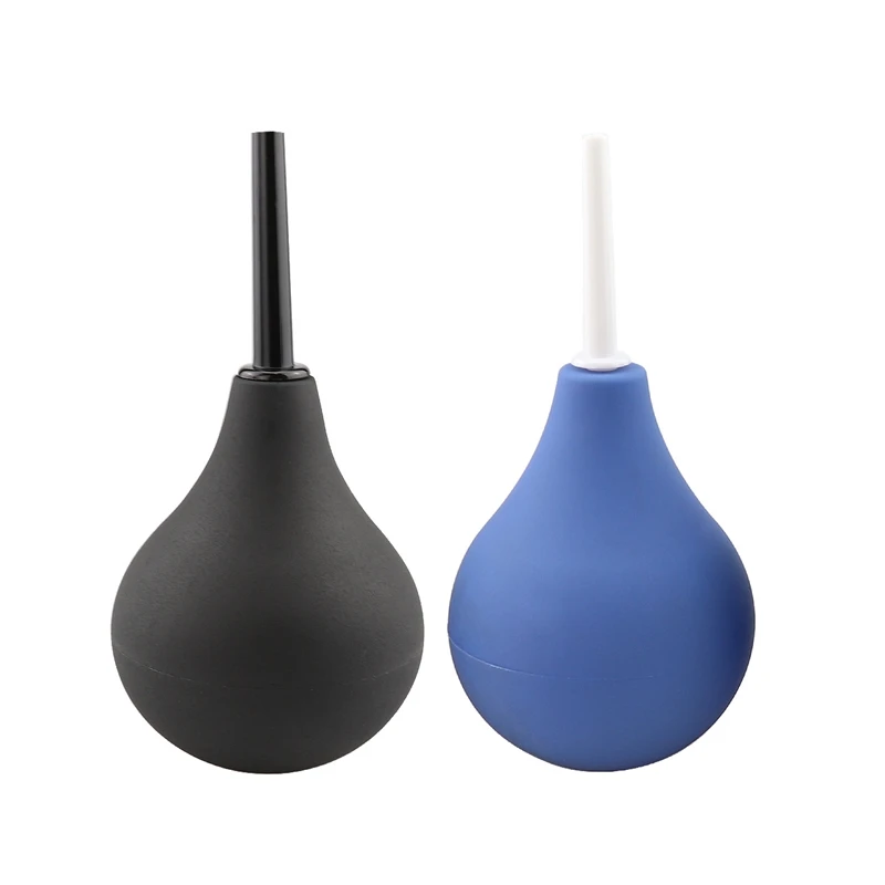 89/160/224ML ducha Anal Unisex enemator de silicona Enema Vaginal jeringa Rectal Recto Anal limpiador Vaginal accesorios de bidé