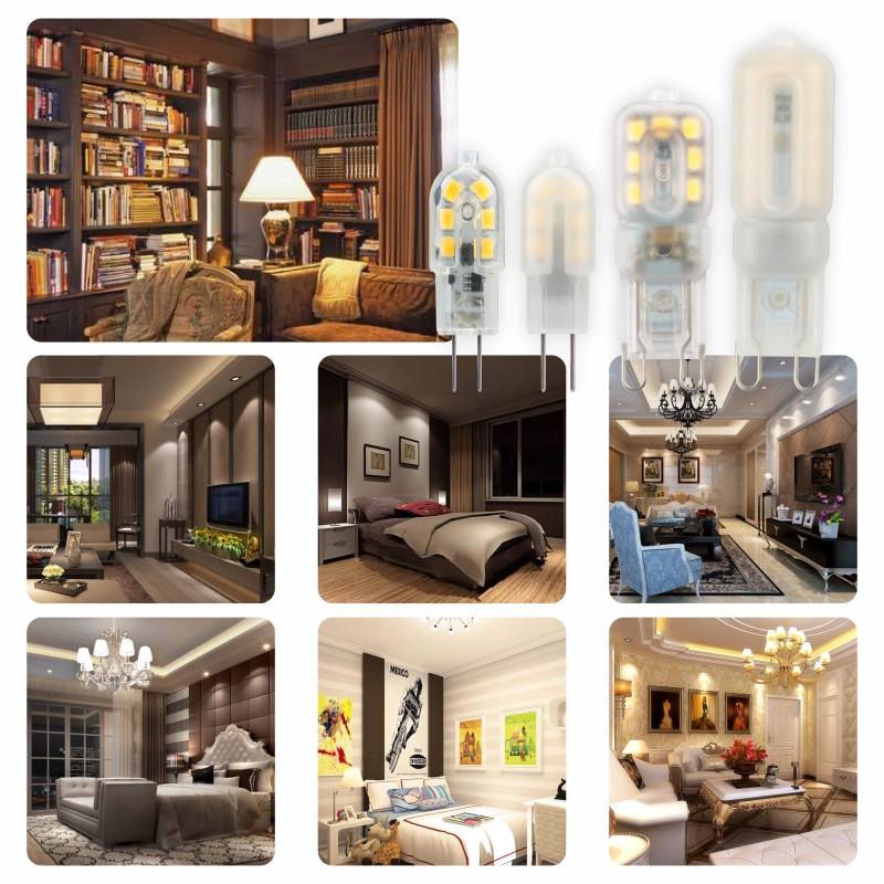 5 teile/los Led-lampe 3W 5W G4 G9 Glühbirne AC 220V DC 12V LED Lampe SMD2835 Scheinwerfer Kronleuchter Beleuchtung Ersetzen Halogen Lampen