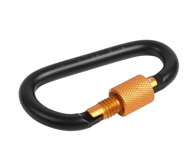 4Pcs Carabiner 여행 키트 캠핑 장비 합금 알루미늄 생존 장비 캠프 등산 후크 야외 Carabiner GYH