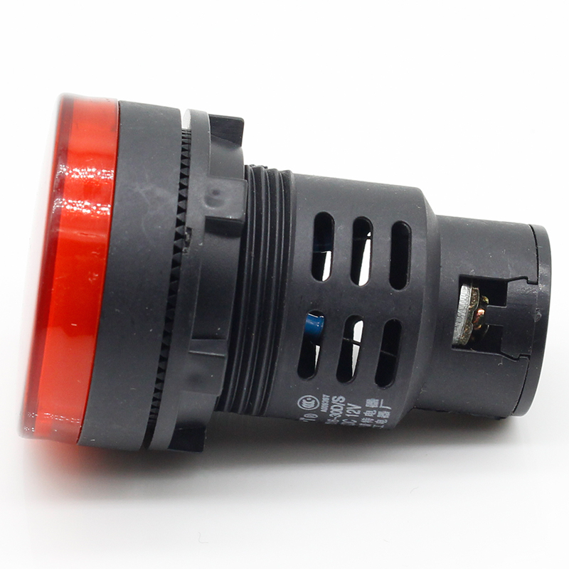 1 Stück 12 V 24 V 110 V 220 V 380 V 30 mm Panel Mount LED Power Indicator Pilot Signal Licht Lampe