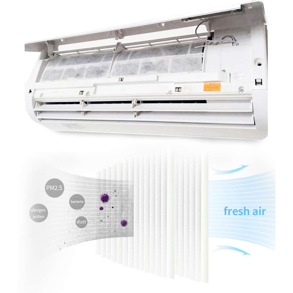 Xiaomi mi 1/2/2S hepa 공기 필터 범용 공기 청정기 PM2.5 용 10 PCS 정전기 면화 방진 공기 청정기 필터