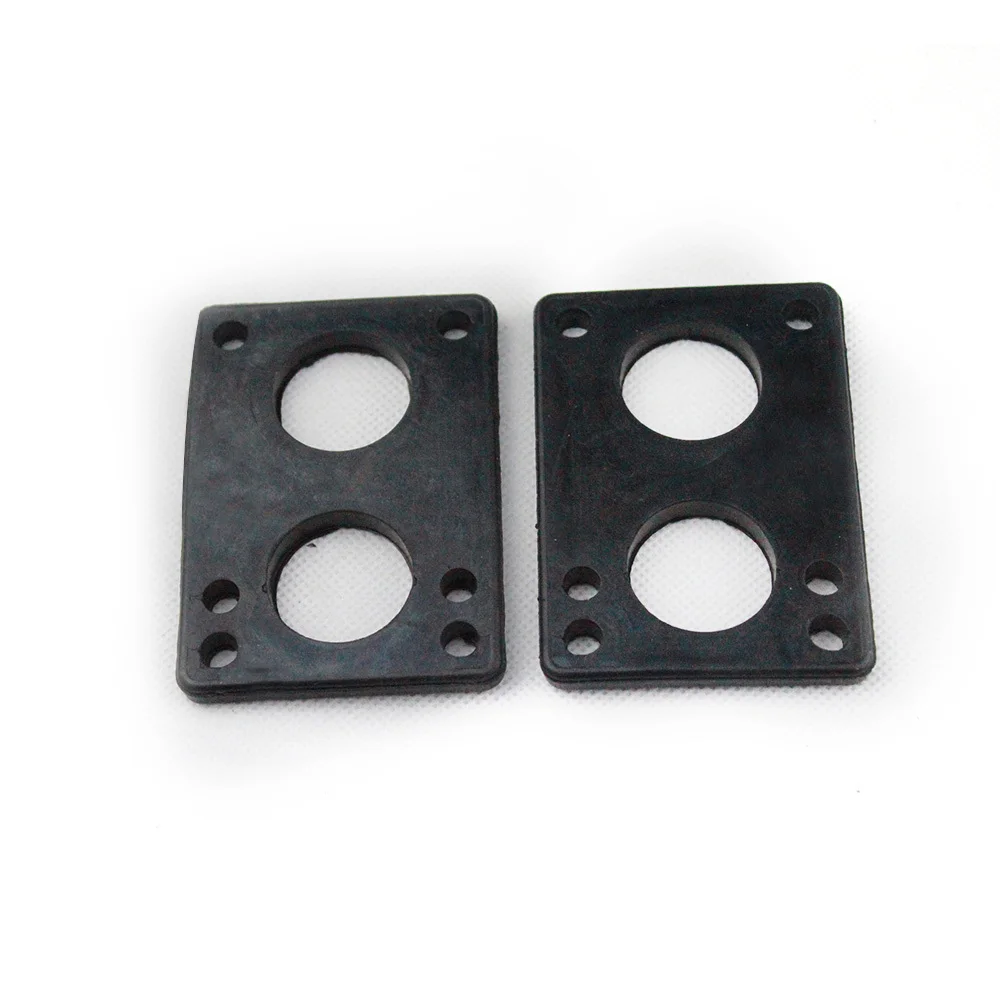 Mới 6Mm Màu Đen Gioăng Cao Su 35Mm Cứng Đồ Bu Lông Ván Trượt Phần Cho Longboard Đôi Đính Đá Ốc Vít Giá Rẻ vận Chuyển
