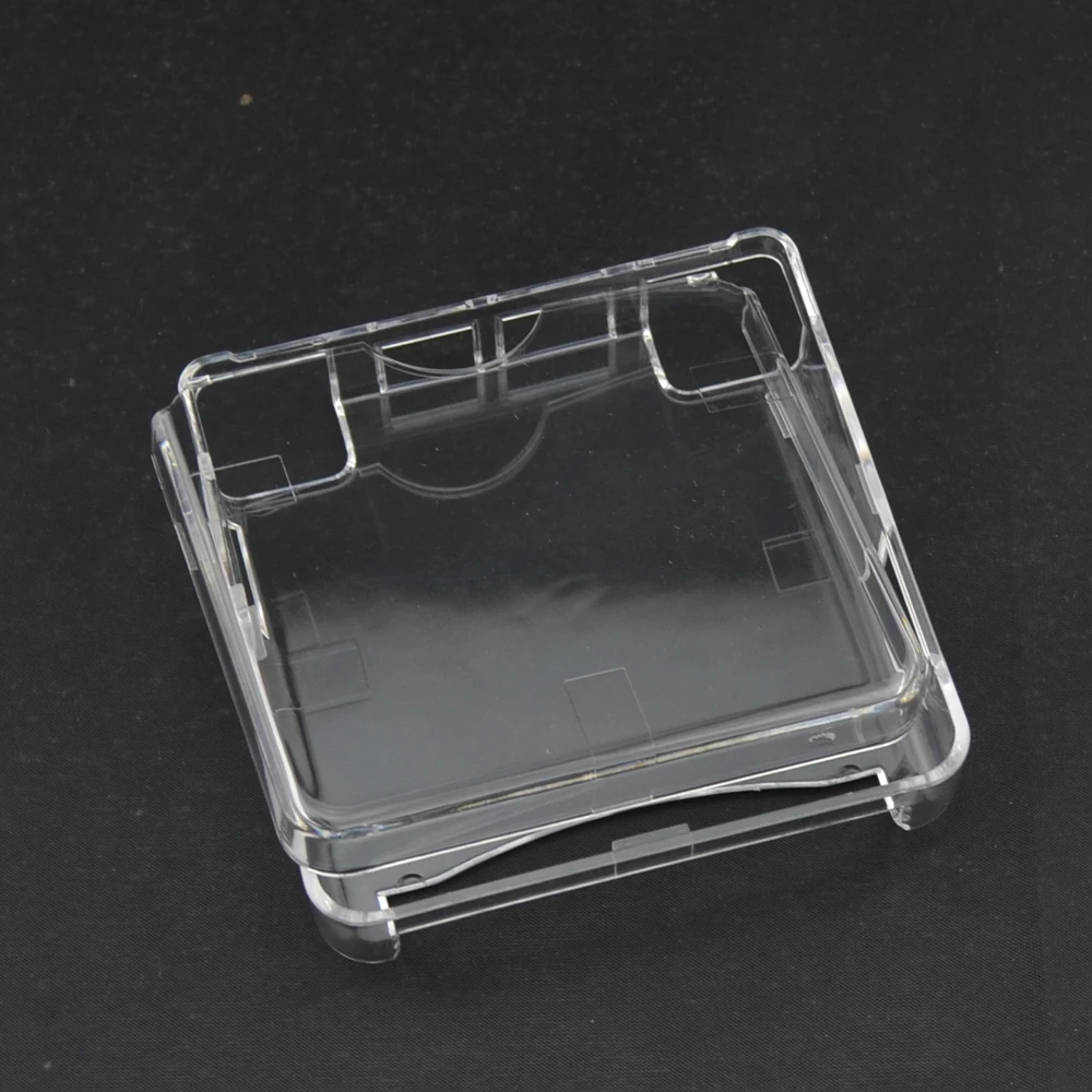 High quality Plastic Clear Protective Cover for GBA SP Crystal Shell Housing box For Gameboy Advance SP
