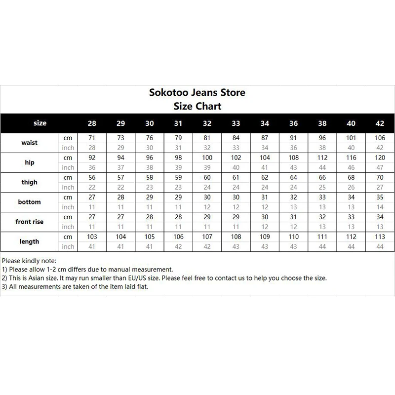 Sokotoo メンズ ブラック パッチワーク ストレッチ デニム バイカー ジーンズ オートバイ用 スリム フィット スキニー リップド ペンシル パンツ