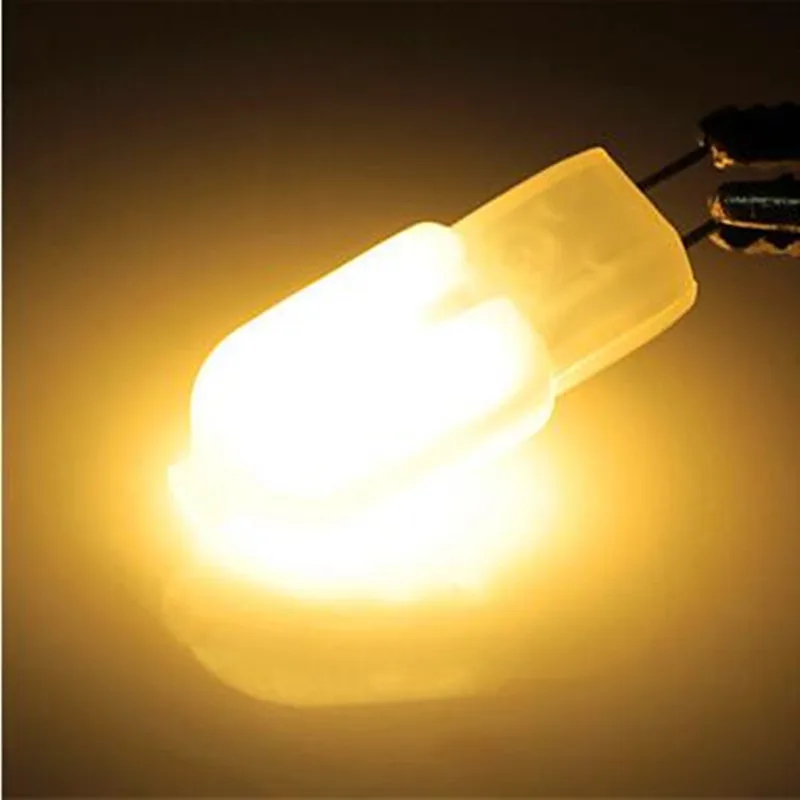 5Pcs Mini G4 LED Đèn 3W AC/DC12V AC220V SMD 2835 Lampada LED Bóng Đèn 360 Chùm Tia Góc thay Thế Halogen Ánh Sáng Đèn Chùm Miễn Phí Vận Chuyển