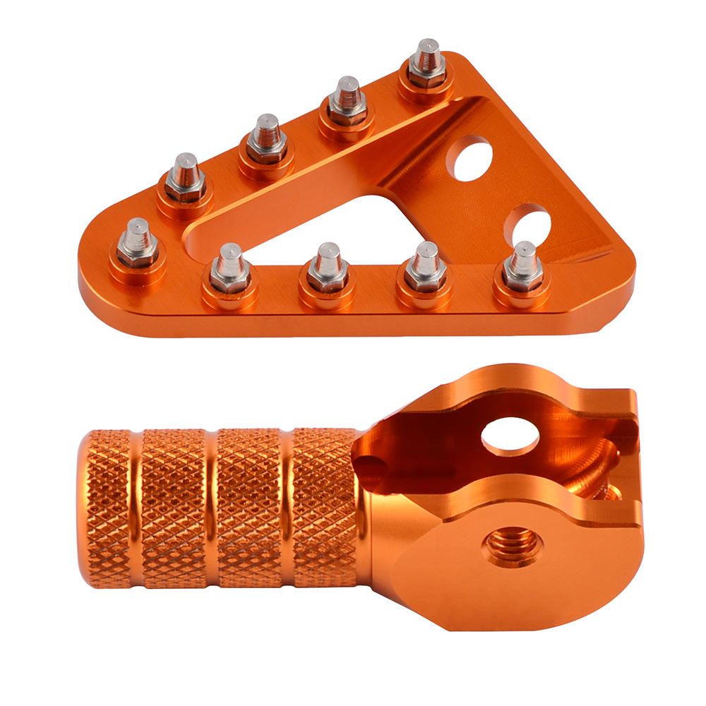 KTM TPi EXC 300 2017-2023 ブレーキペダルプレートシフトレバーチップ KTM EXC 250 SX 125 EXCF 350 SXF 450 XC XCF XCFW XCW 6 日