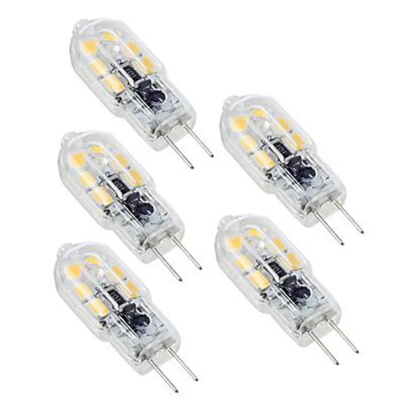 5Pcs Mini G4 LED Đèn 3W AC/DC12V AC220V SMD 2835 Lampada LED Bóng Đèn 360 Chùm Tia Góc thay Thế Halogen Ánh Sáng Đèn Chùm Miễn Phí Vận Chuyển