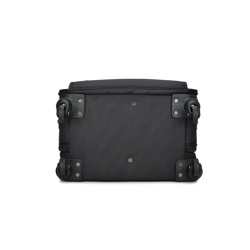 ธุรกิจใหม่ Oxford กระเป๋าเดินทางแบบลากล้อ18นิ้วผู้ชาย Multifunction Carry บนล้อกระเป๋ารถเข็น Vs กระเป๋าเดินทาง Trunk