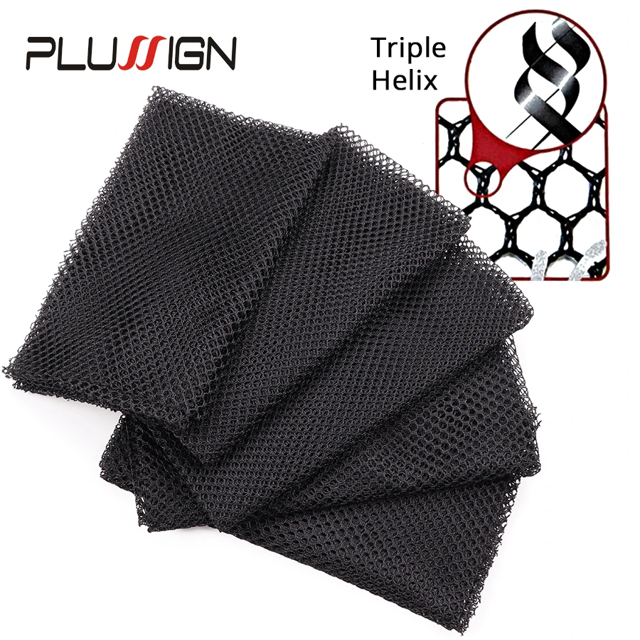 Plussign-red de encaje suizo para sótano, base con cierre Frontal, red tejida para hacer peluca de encaje, peluquín, accesorios de pieza de cabello