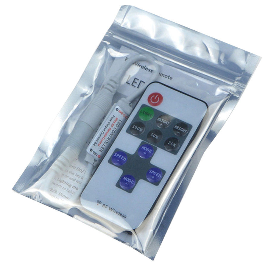 Einfarbiger LED-Dimmer-Controller DC 11 Tasten Mini RF Wireless Remote für LED-Streifen