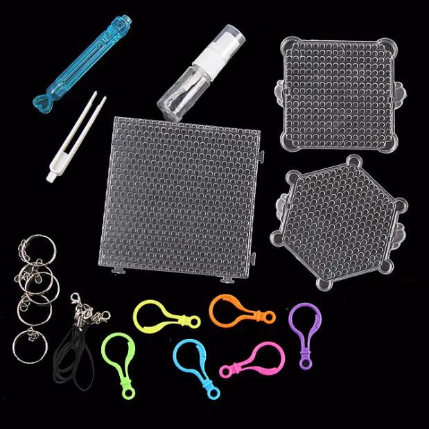 PUPUKOU Pegboard Dính Chắc Hạt Nước Công Cụ Phụ Kiện Cầu Chì Hạt Ghép Nước Beadbond Đồ Chơi Giáo Dục Tự Làm Phép Thuật Hạt
