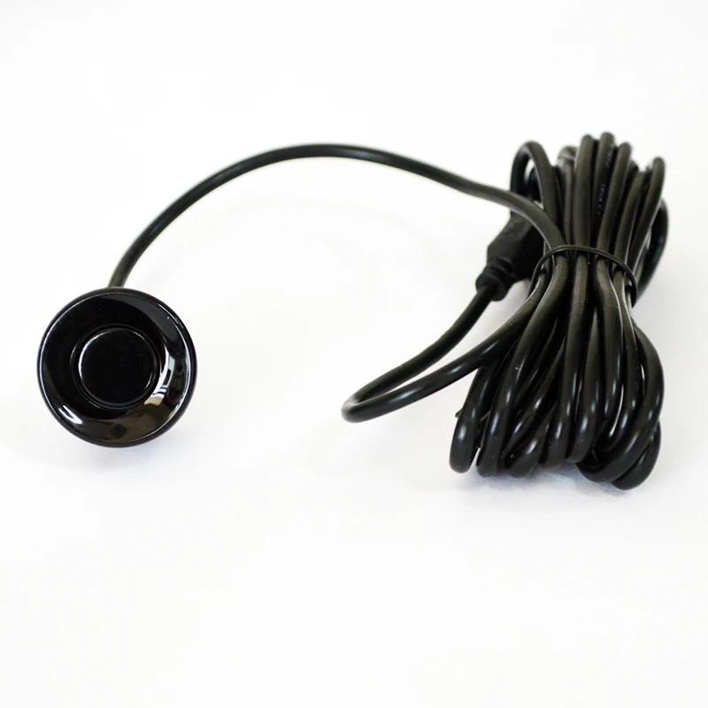 YASOKRO-Sensor de estacionamiento Led para coche, Detector automático de coche, pantalla Parktronic, sistema de Monitor de marcha atrás con 4 sensores