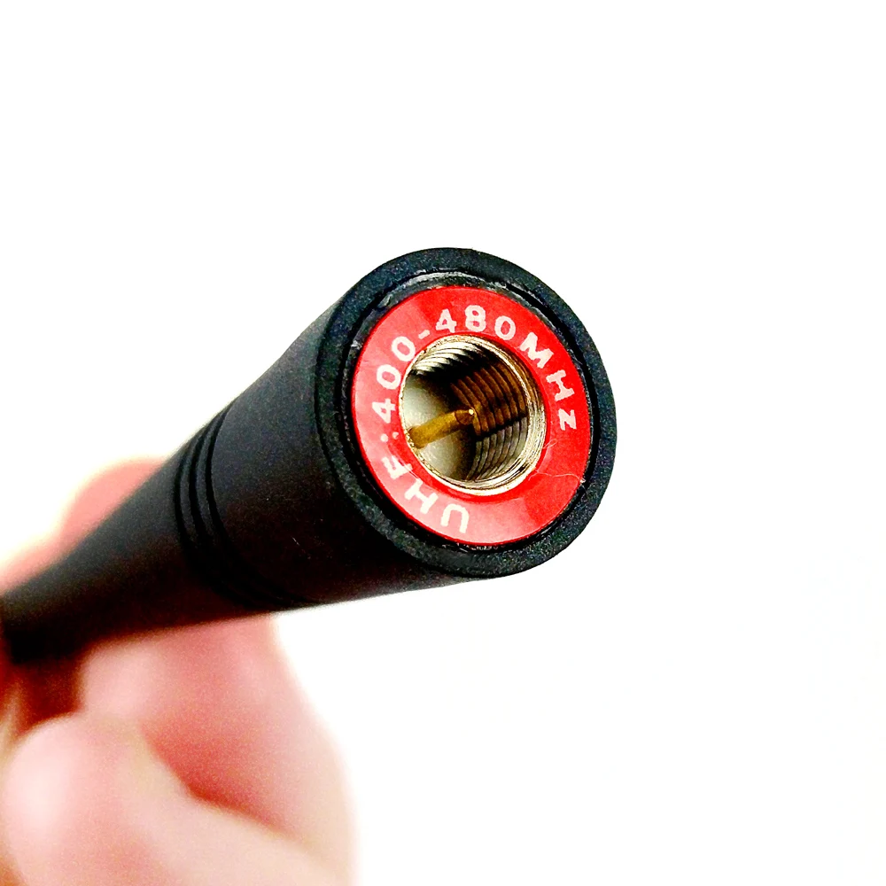 Walkie Talkie Ăng Ten cho YAESU Vertex VX-3R VX-6R FT-60R VX-300 FT-250R PUXING PX-325 Hai Cách Phát Thanh Mềm SMA Nam 400 -480 Mhz