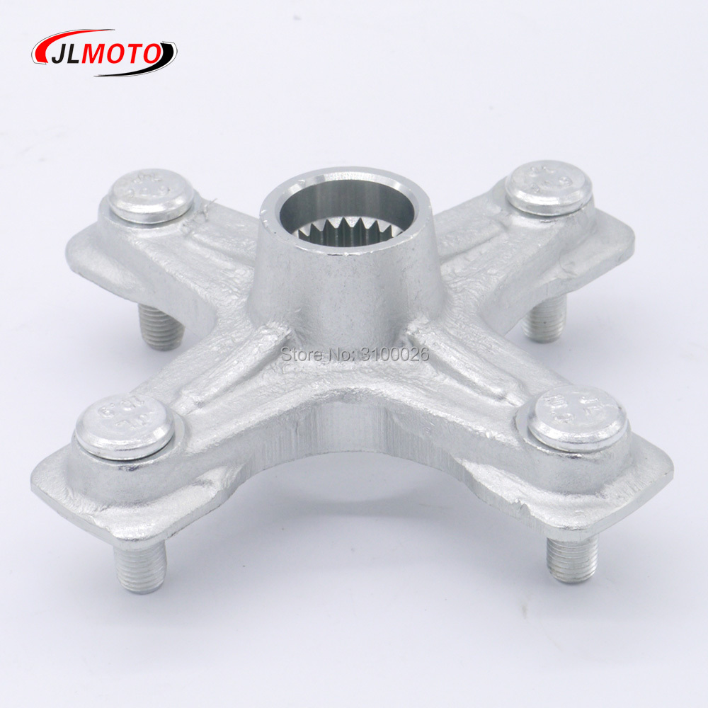 4 * M10 115mm 24T Hinterachse Radnabe Fit Für Motor 250s Yamaha Raptor ATV YFM 350 450 660 700 Mikilon Rapide 250S 1PE-F53K0-00