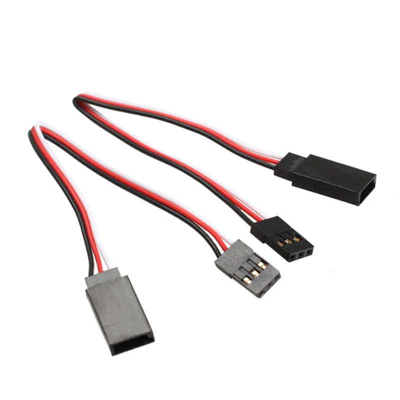 10 Cái/lốc 10Cm 15CM 30CM 50CM 100CM RC Servo Dây Nối Dài Cáp Dây 150Mm dẫn JR Bán Buôn