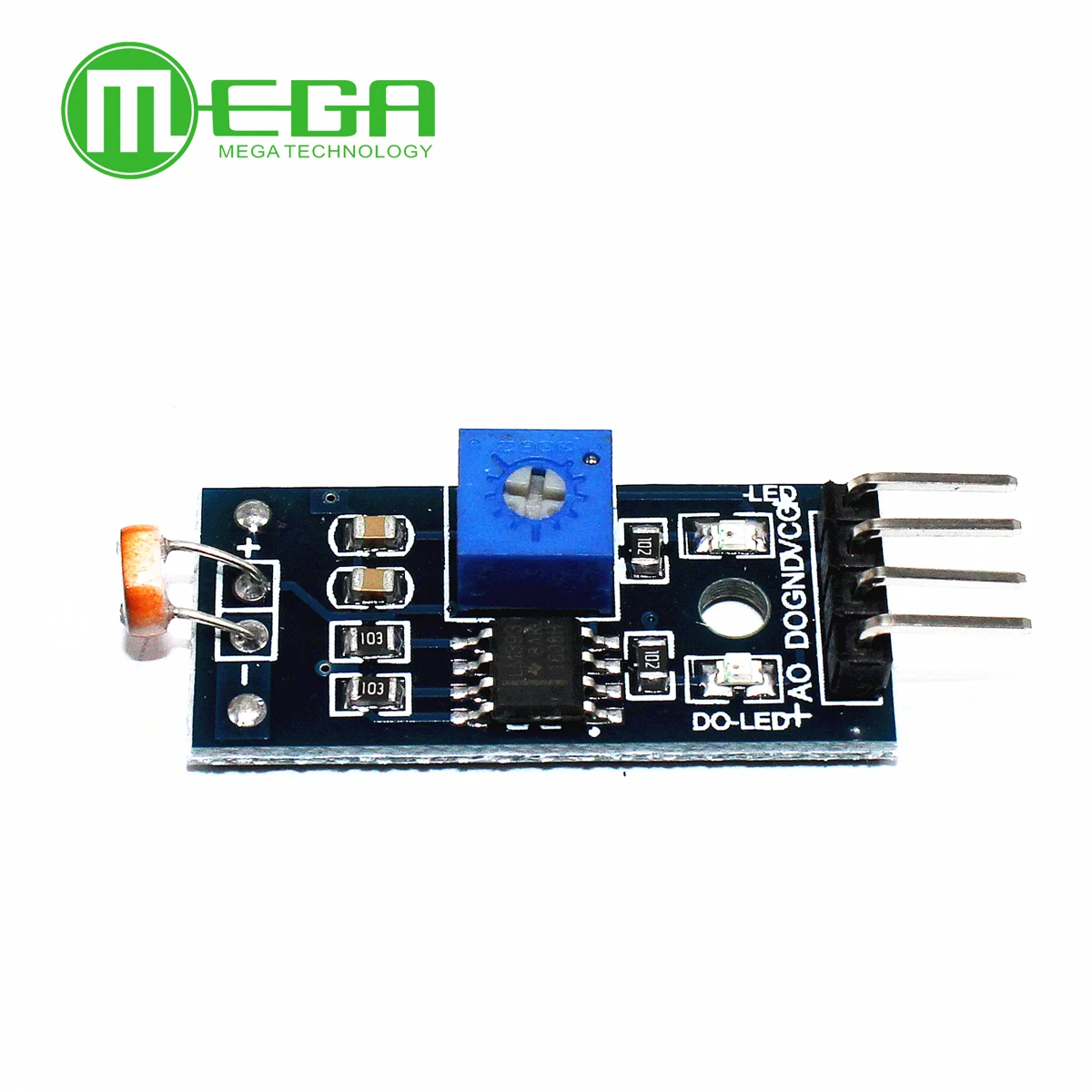 Módulo de sensor de resistencia de brillo fotosensible, 10 piezas, detección de intensidad de luz, nuevo