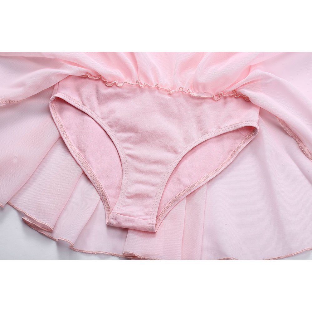 Vestido de balé rosa infantil collant tutu dança trajes collant de balé para menina bailarina