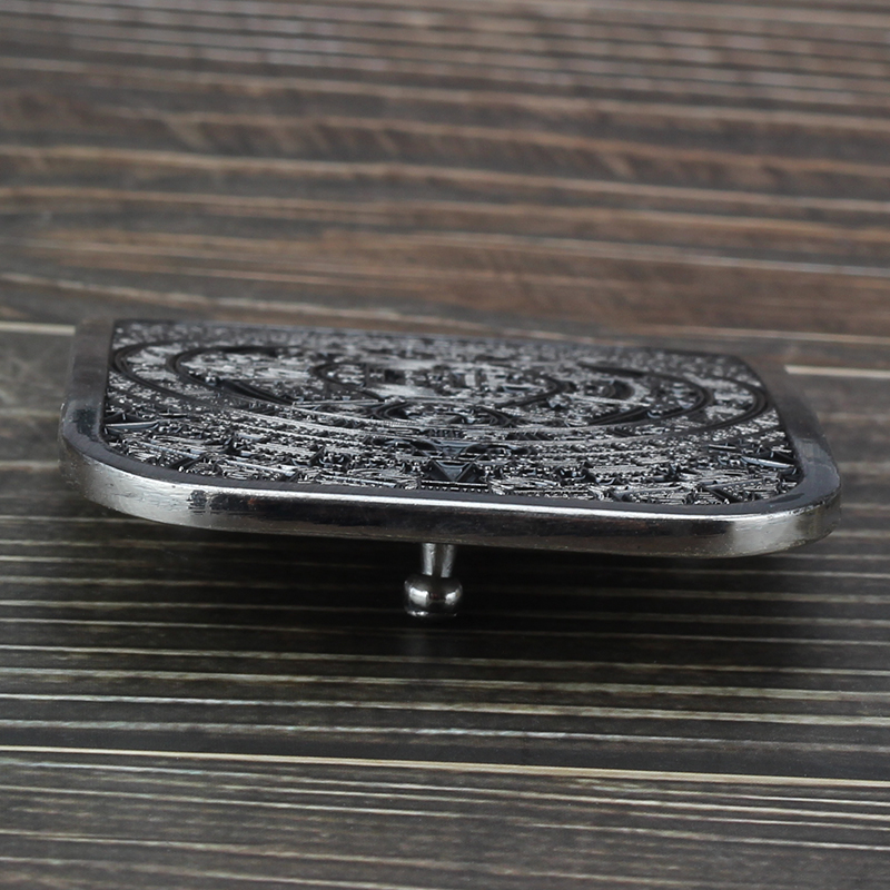 Aztec Calendar Men's Metal Belt Buckle Jeans Accessories คุณภาพสูง