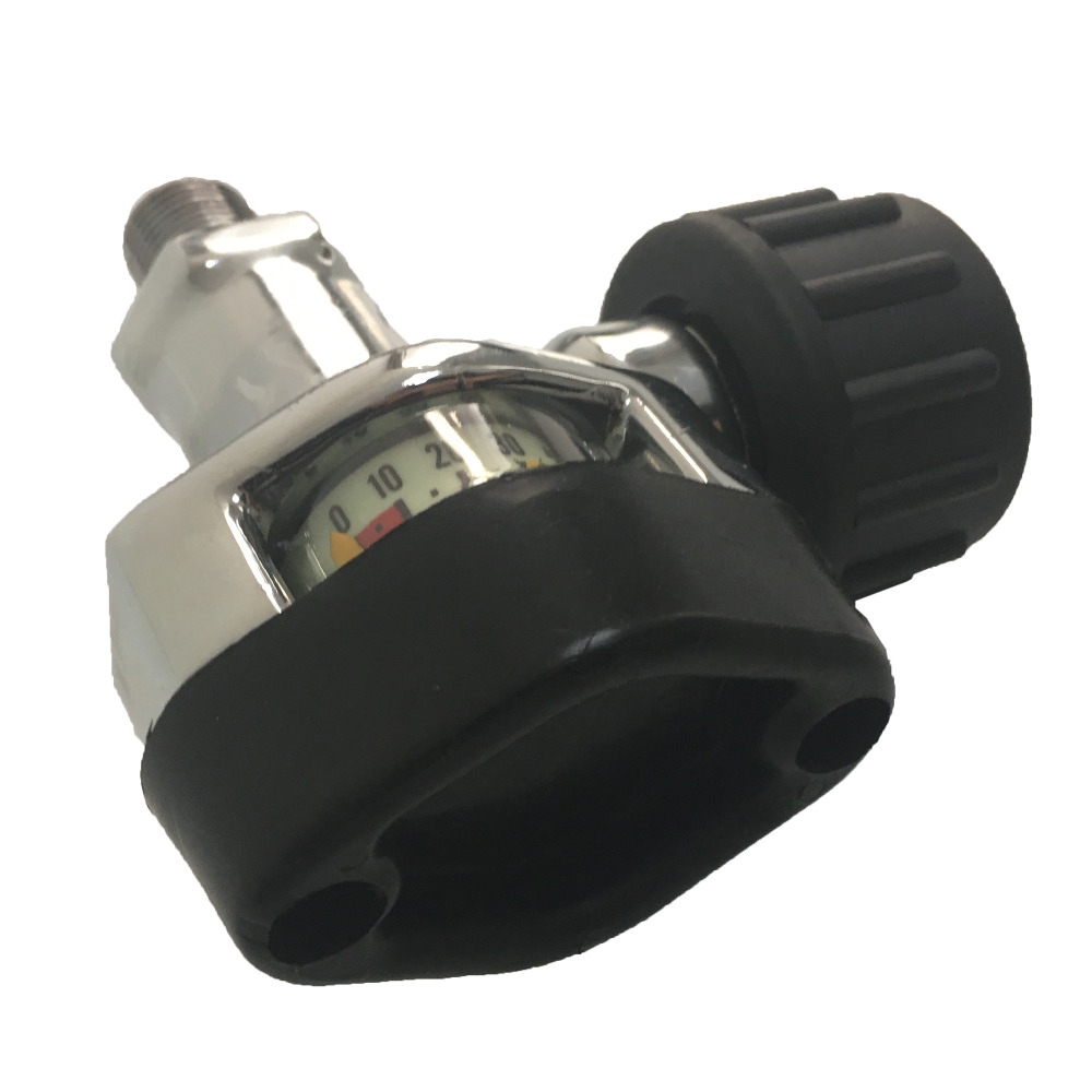 AC921 Acecare valvola aria 300bar 4500psi valvola calibro per SCBA Diving Tank Thread M18 * 1.5