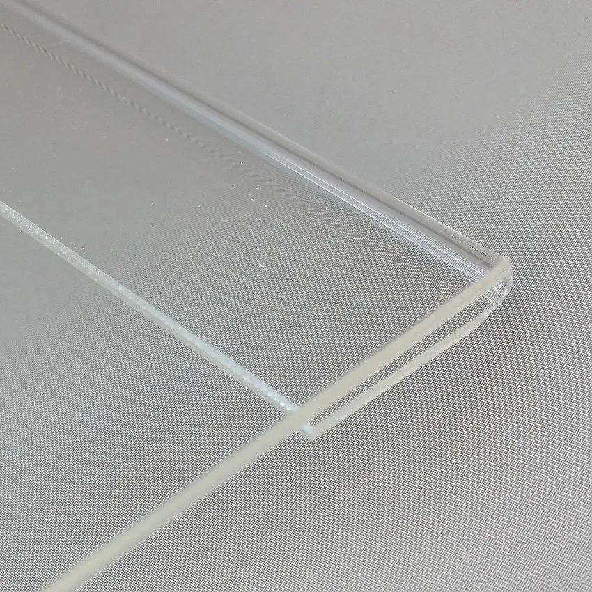 1Pack Smaller T1.2mm Acrylic Plastic Price Label Card Holders L Shape Display Stands Sign Paper Promotion on Table
