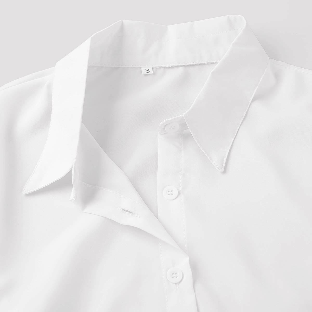 영국 주식 여성 섹시한 클럽 바디 슈트 턴 다운 칼라 레오타드 점프 슈트 셔츠 하이 컷 끈 팬티 바디 슈트 Femme Fashion Casual Catsuit