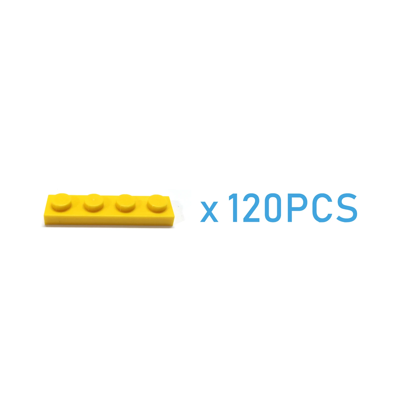 120 Chiếc DIY Khối Xây Dựng Mỏng Hình Viên Gạch 1X4 Chấm Giáo Dục Sáng Tạo Kích Thước Tương Thích Với 3710 Nhựa Đồ Chơi dành Cho Trẻ Em