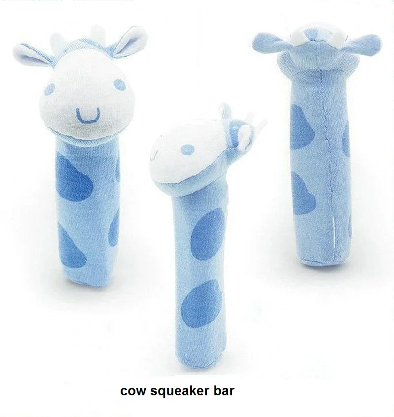 Mới Cho Bé Lục Lạc Đồ Chơi BIBI Thanh Động Vật Squeaker Đồ Chơi Cho Trẻ Sơ Sinh Con Rối Bàn Tay Khai Sáng Sang Trọng Búp Bê 8 Thiết Kế KF983